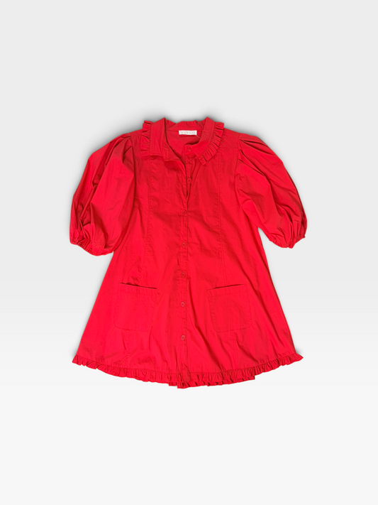 RED KARLIE DRESS M