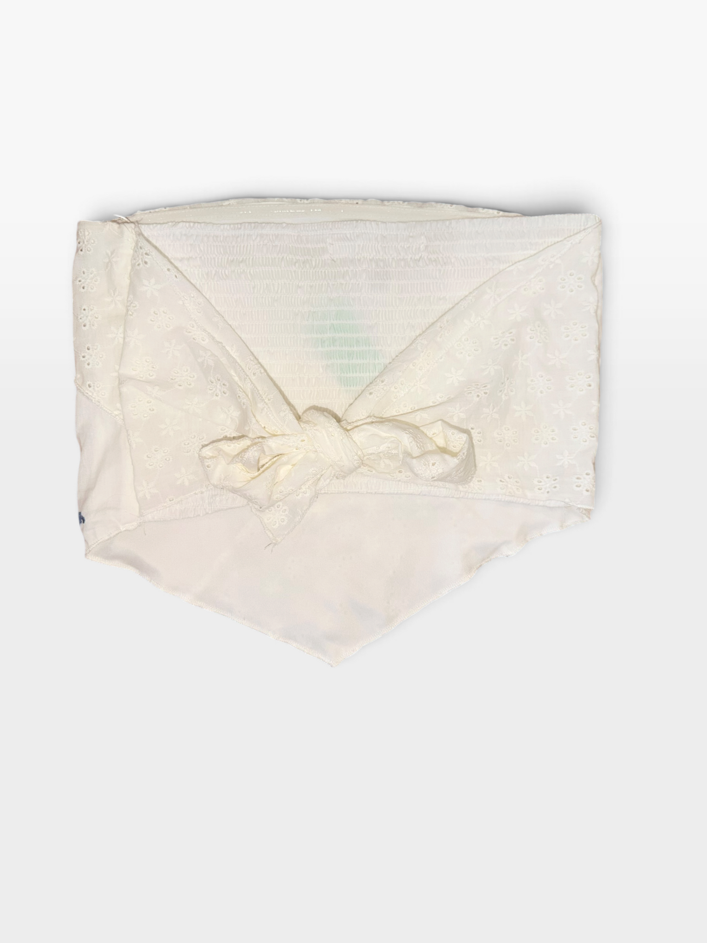 WHITE/BLUE EMBROIDARDED ALTARD STATE (NWT $58) M