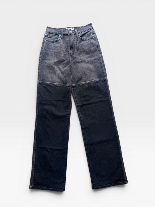BLACK DAZE CITY HIGH RISE STRAIGHT LEG JEANS 24