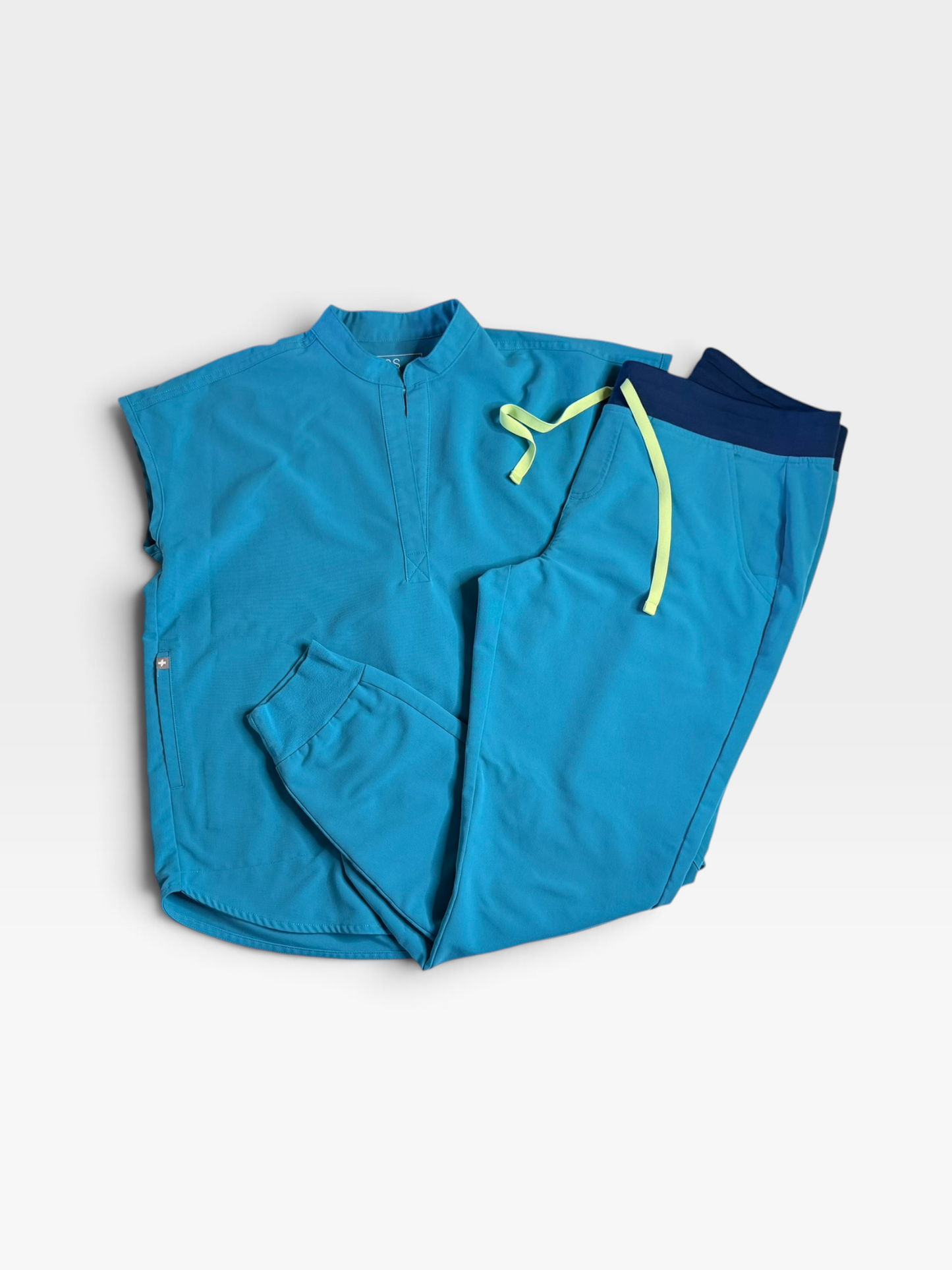 TEAL FIGS JOGGER SET T-XS(RUNS BIG)/B-M