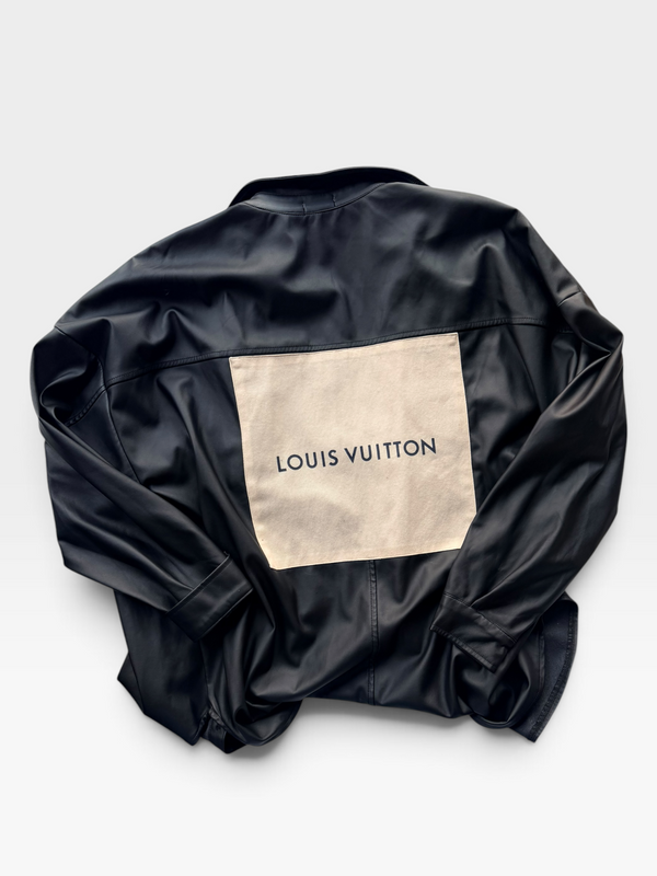 BLACK AUTH LOUIS VUITTON DUST BAG SHACKET L