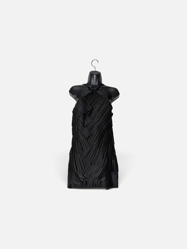 BLACK STUDIO DRESS M