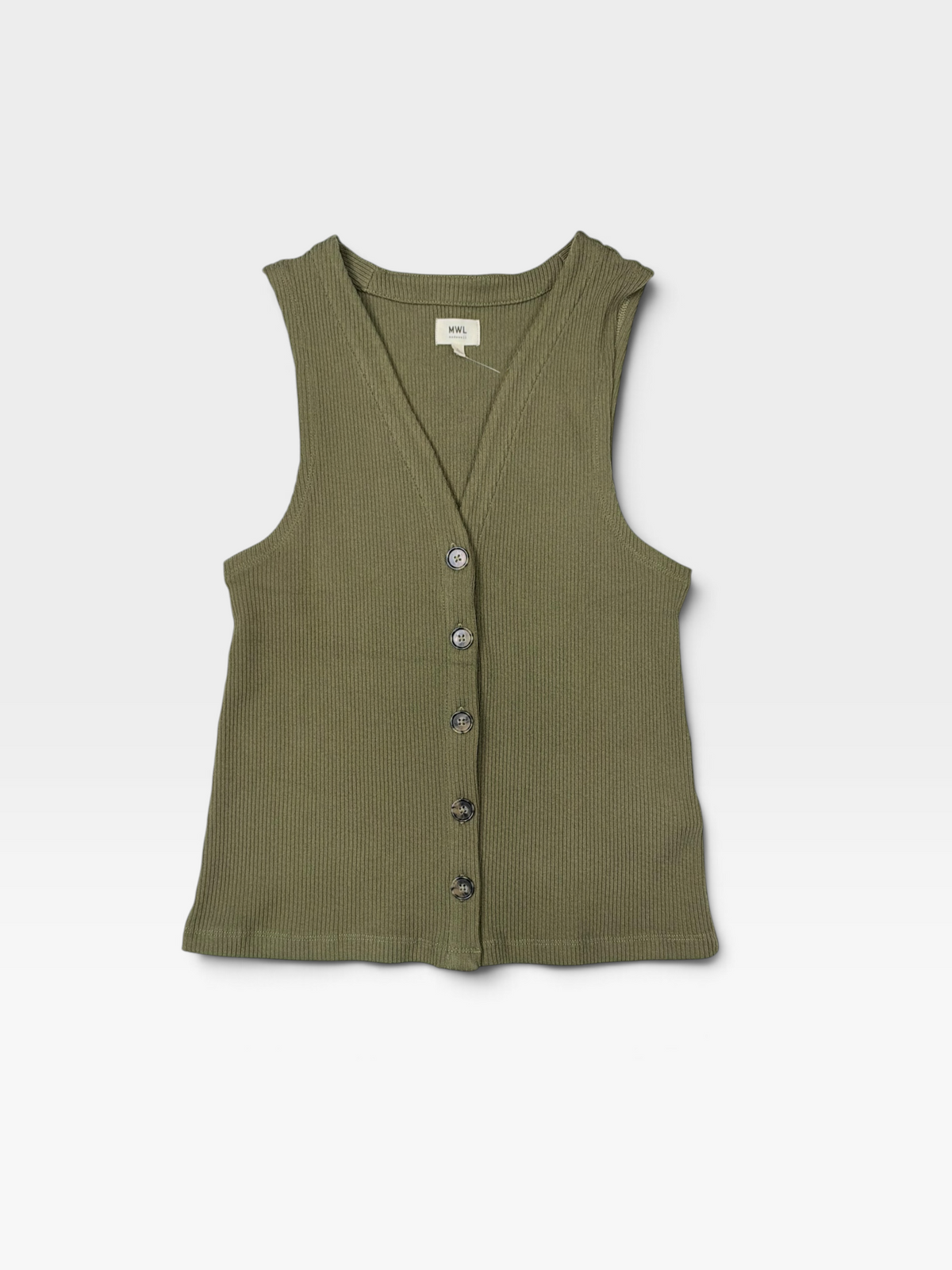 OLIVE GREEN MADEWELL TANK L