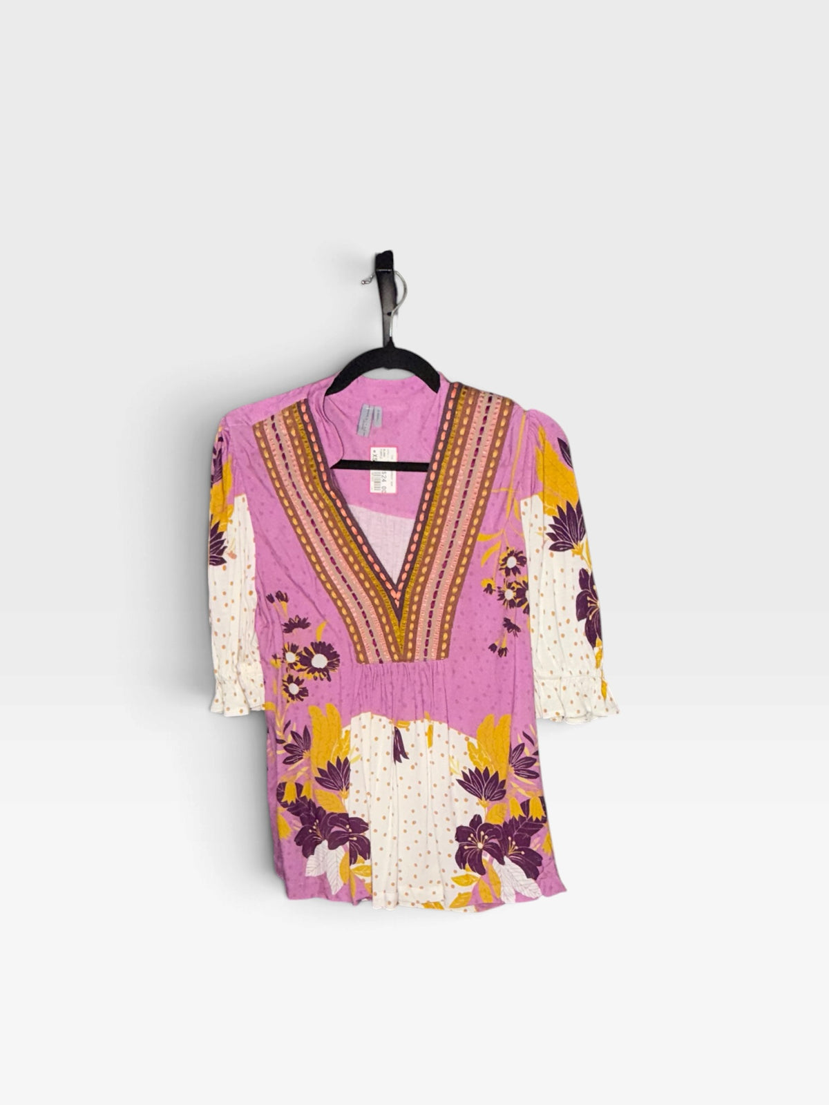 PURPLE BLANK LONDON TOP XS