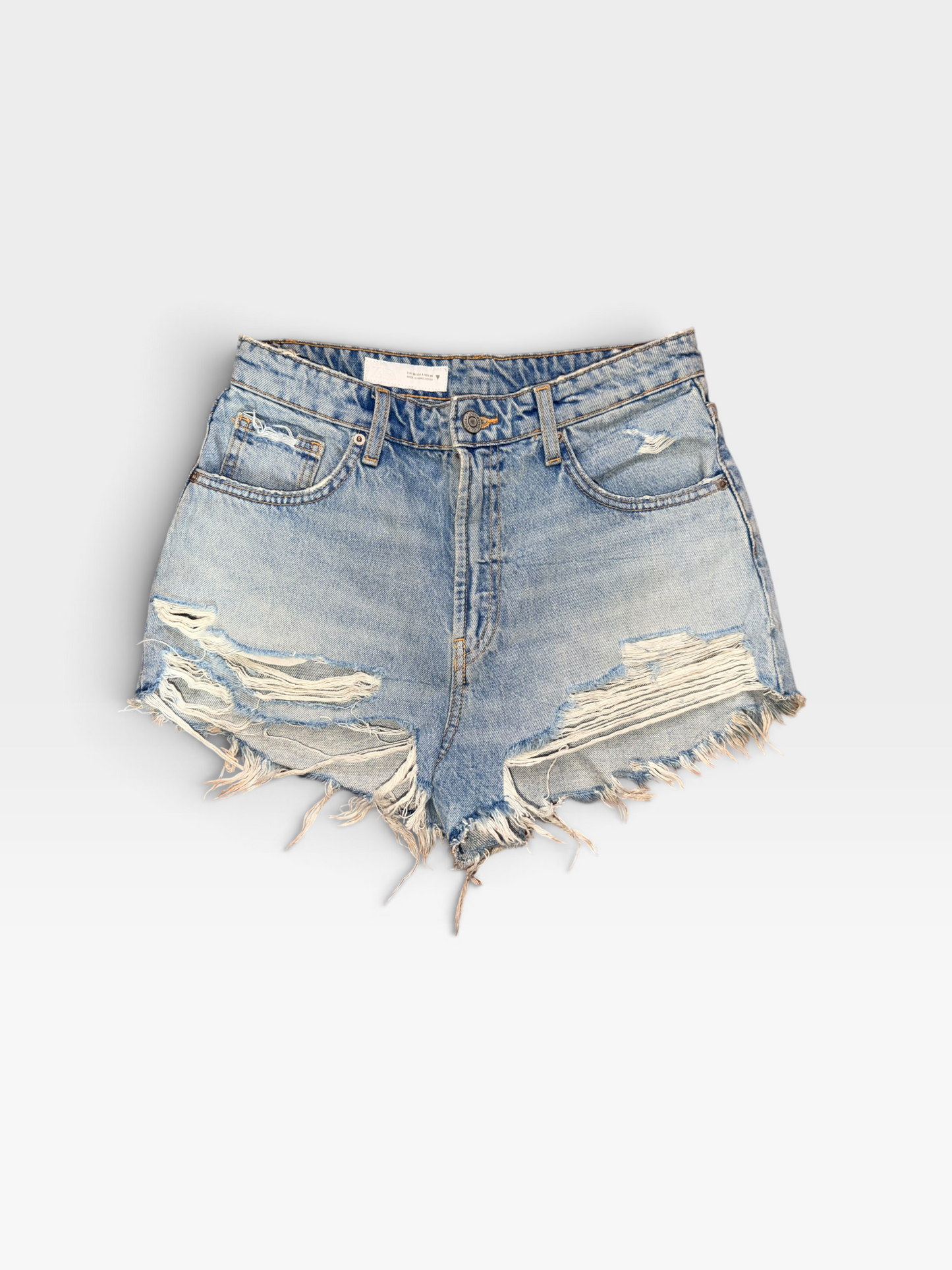 DENIM ZARA SHORTS 4