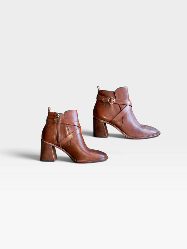 BROWN ANTONIO MELANI BOOTS 11