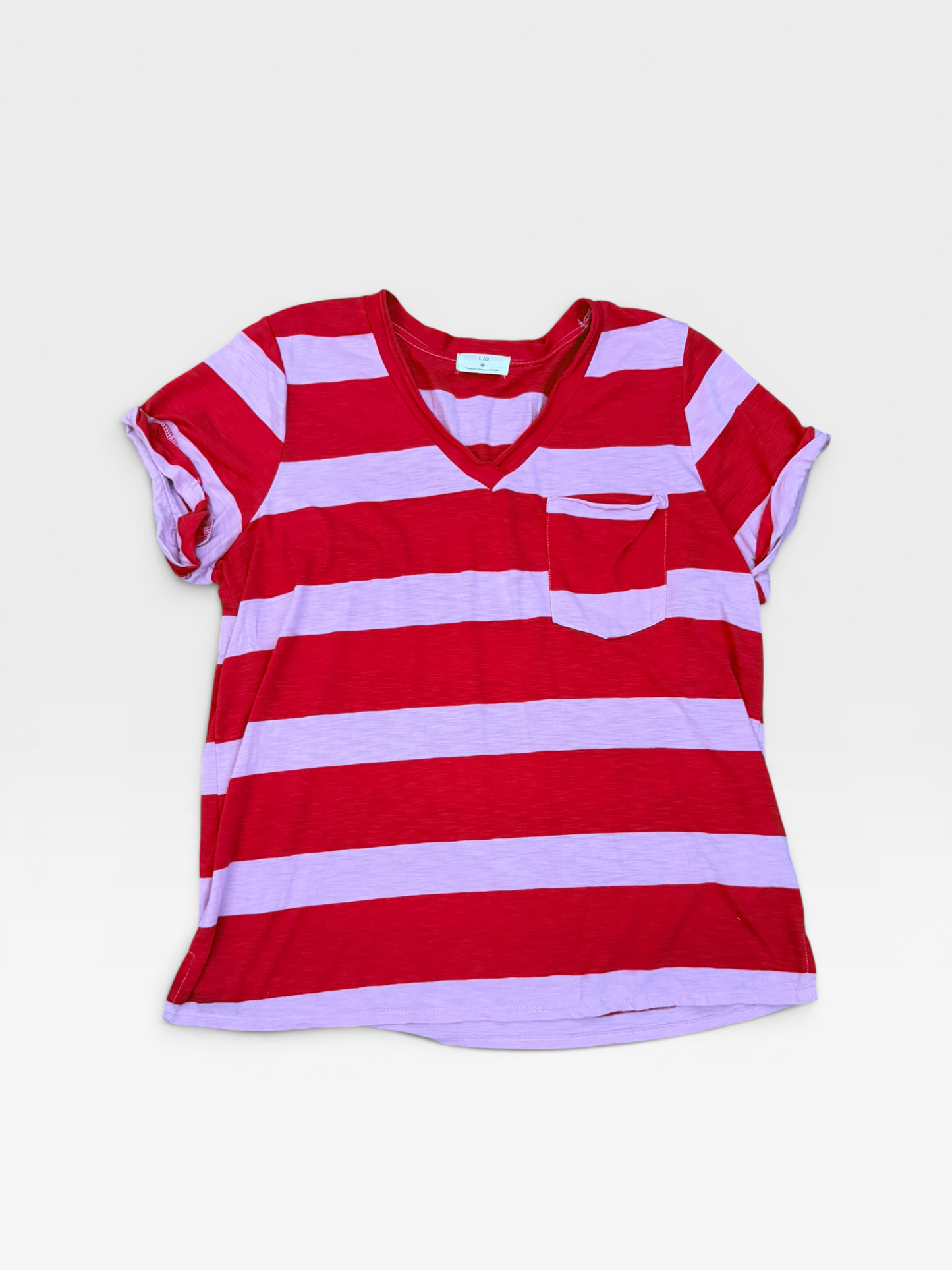 PINK/RED T.LA TSHIRT M