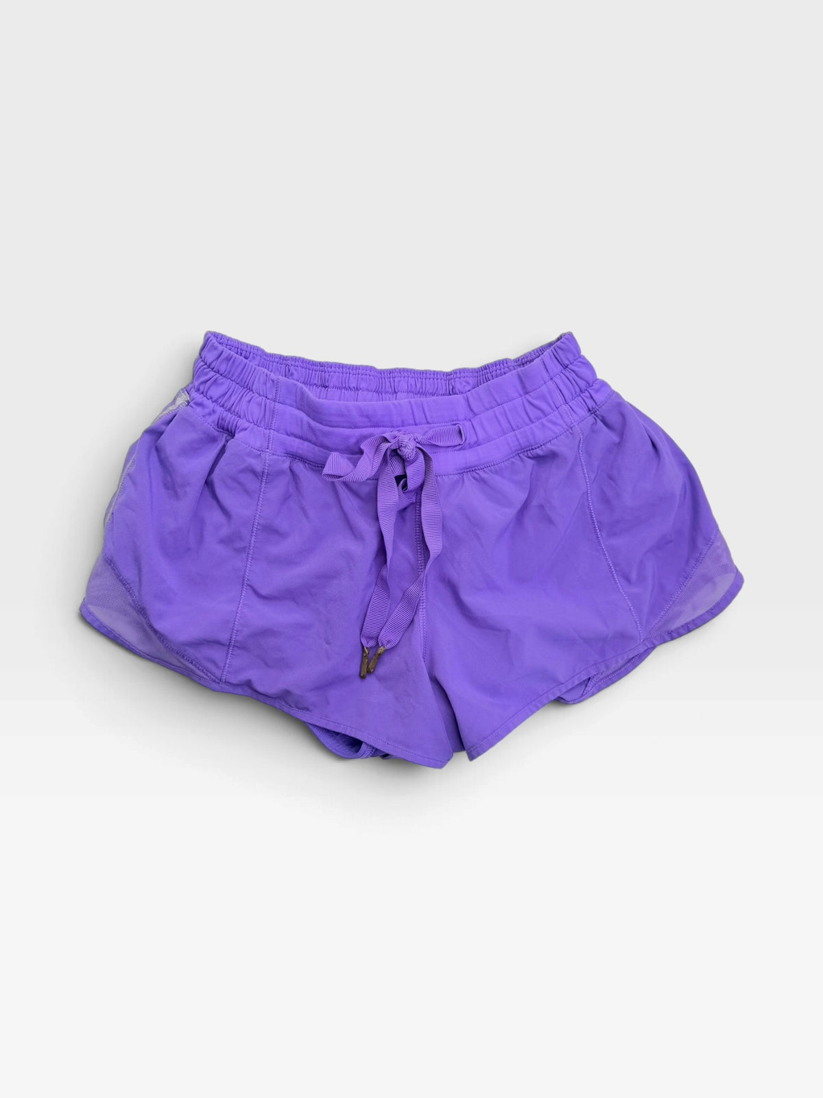 PURPLE LULULEMON SHORTS (AS IS) 6