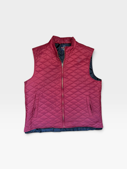 MAROON ORIGINAL WEATHERPROOF VINTAGE PUFFER VEST (ORG. $70)