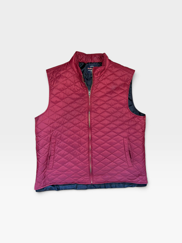 MAROON ORIGINAL WEATHERPROOF VINTAGE PUFFER VEST (ORG. $70)