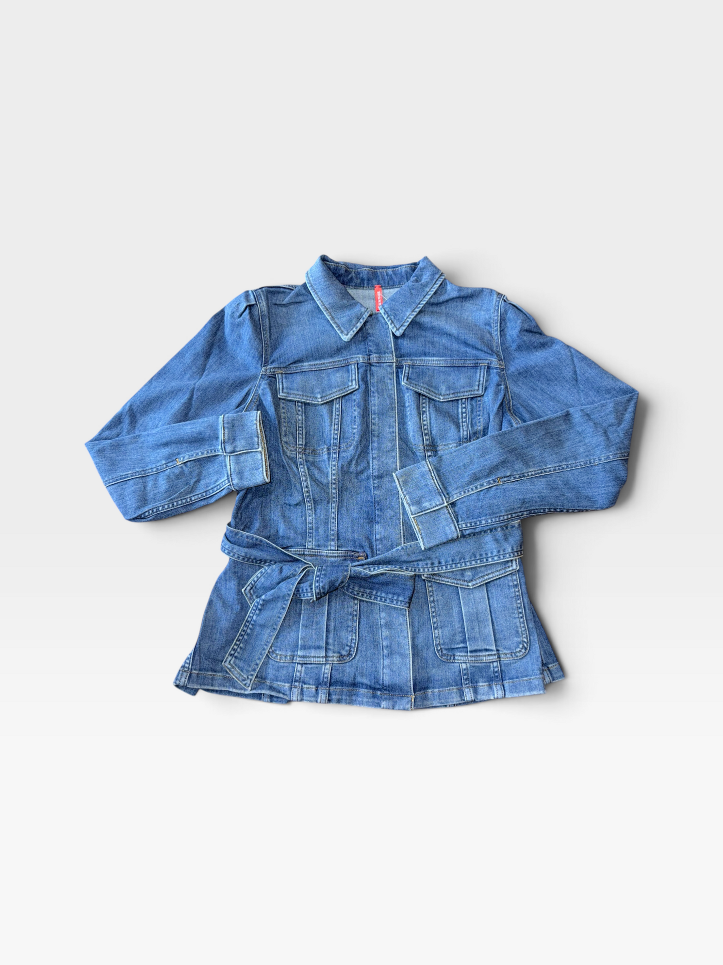 DENIM SPANX SUMMER SHACKET (NWT $128) L