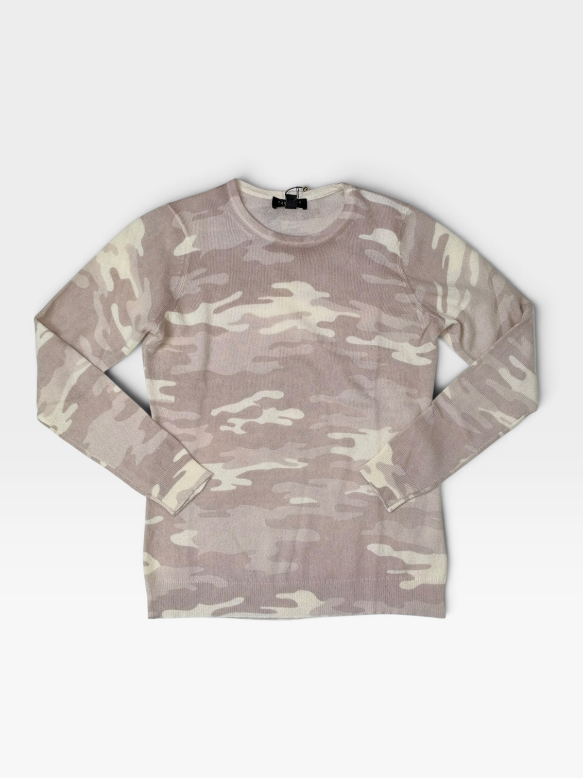 BEIGE CAMO CHARTER CLUB TOP (NWT $139) M
