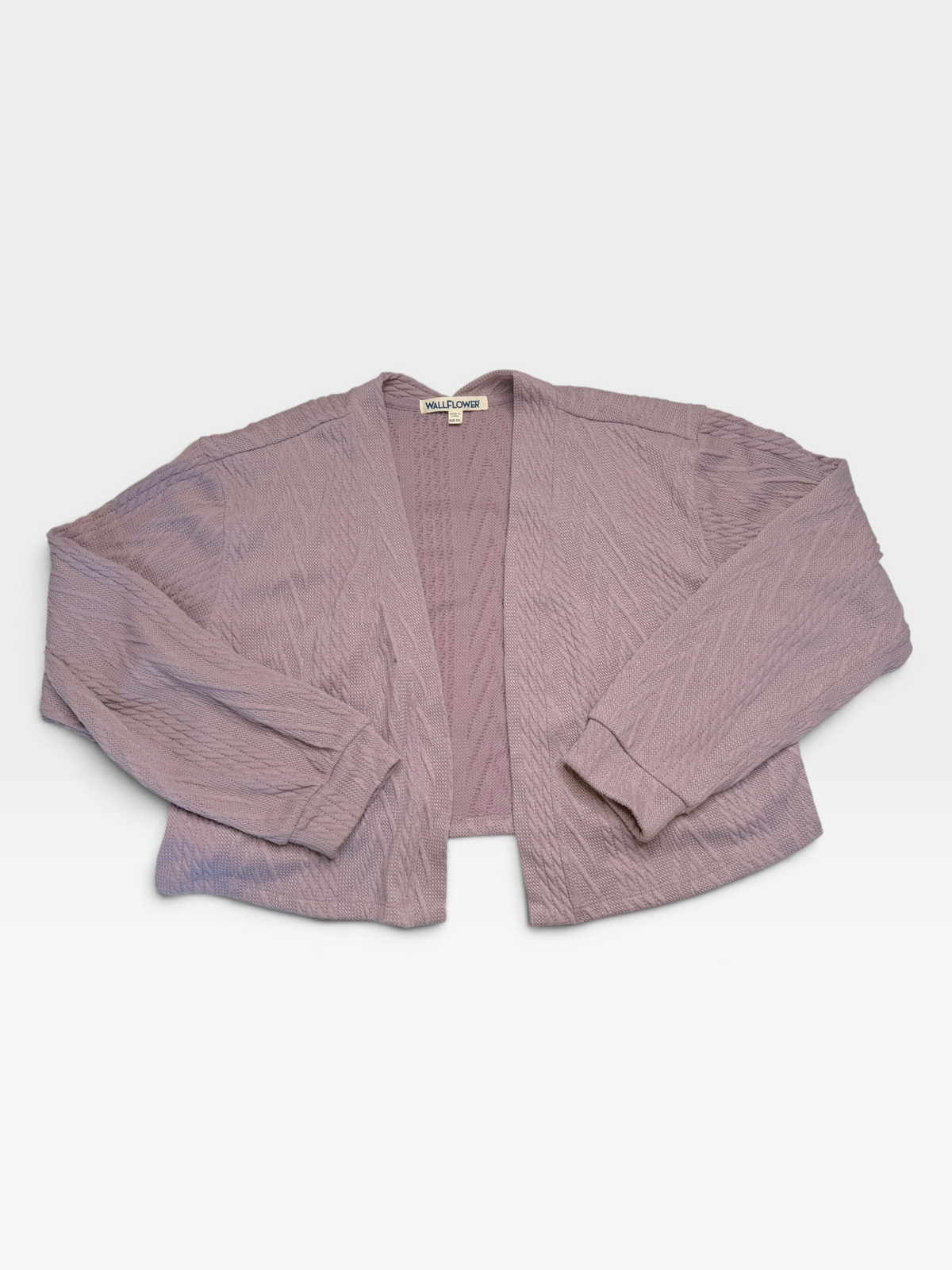 PURPLE WALLFLOWER CARDIGAN XXL