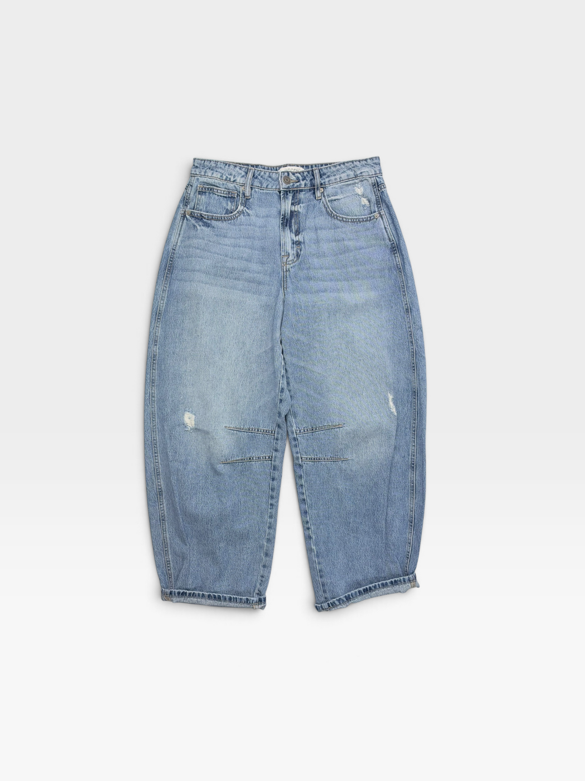 DENIM HIDDEN BARREL JEANS (ORG. $90) | 27