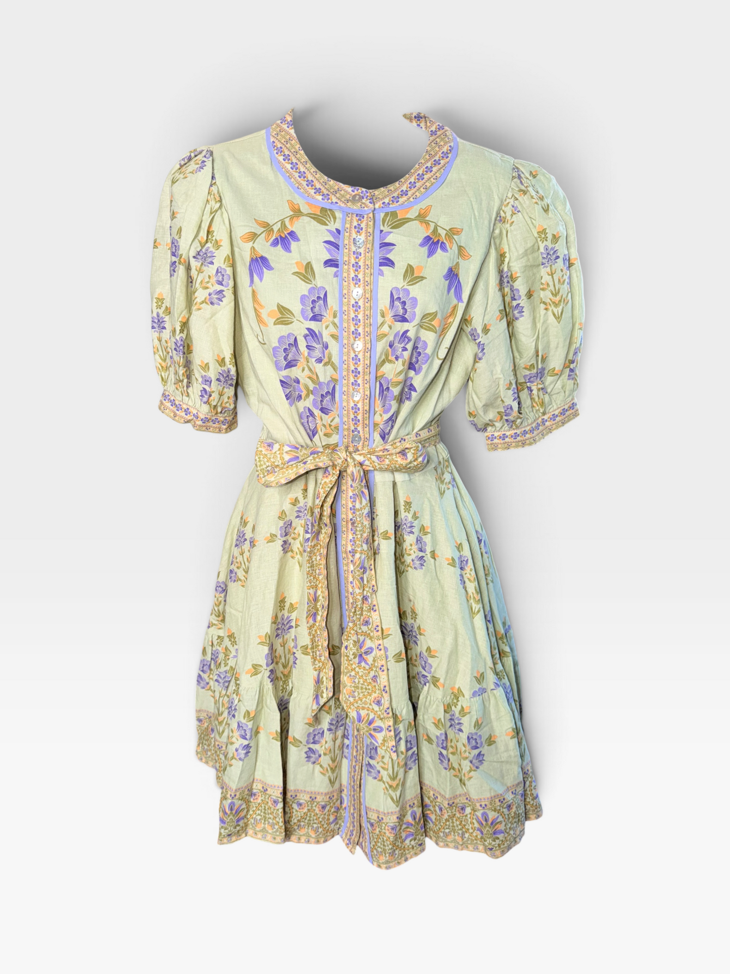 LIGHT GREEN A LOVES A DRESS (ORG. $129) M