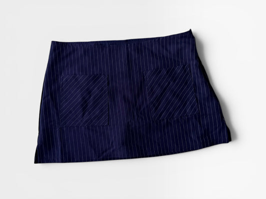 BLUE/WHITE STRIPE URBAN SKORT (NWT) S