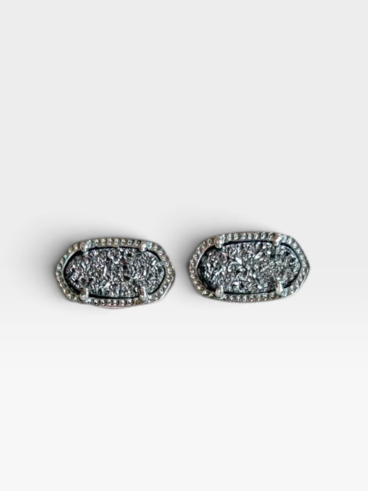 GREY KENDRA SCOTT EARRINGS