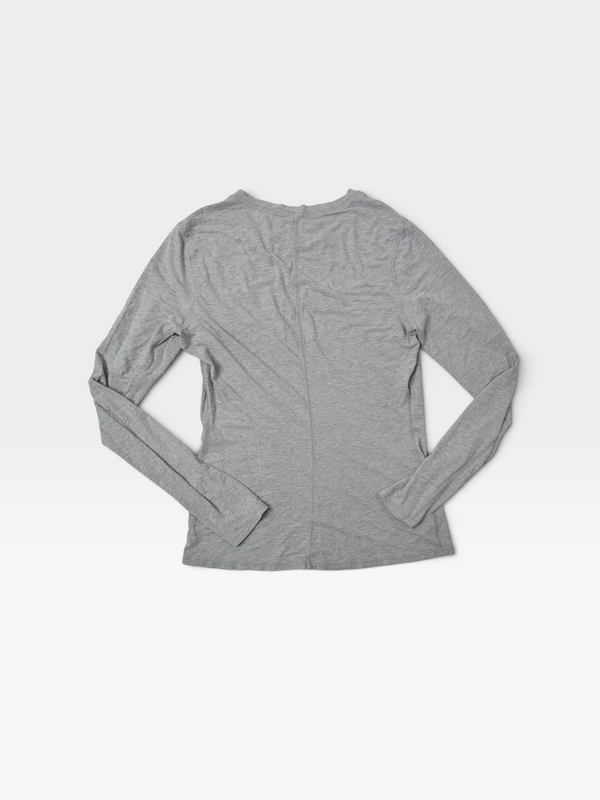 GREY LULULEMON LONGSLEEVE TOP 6