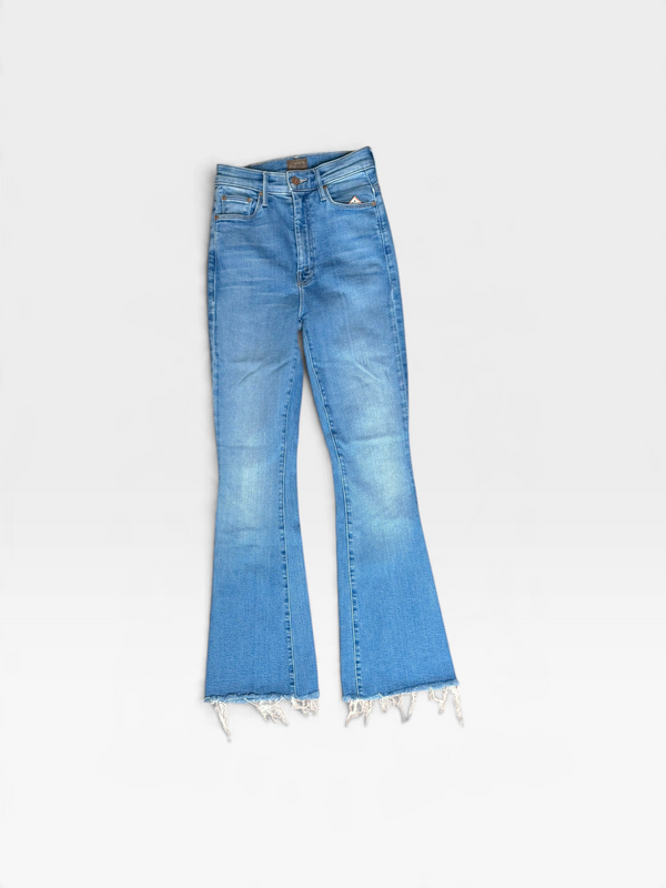 DENIM MOTHER WEEKENDER FRAY JEANS (ORG. $248) | 24
