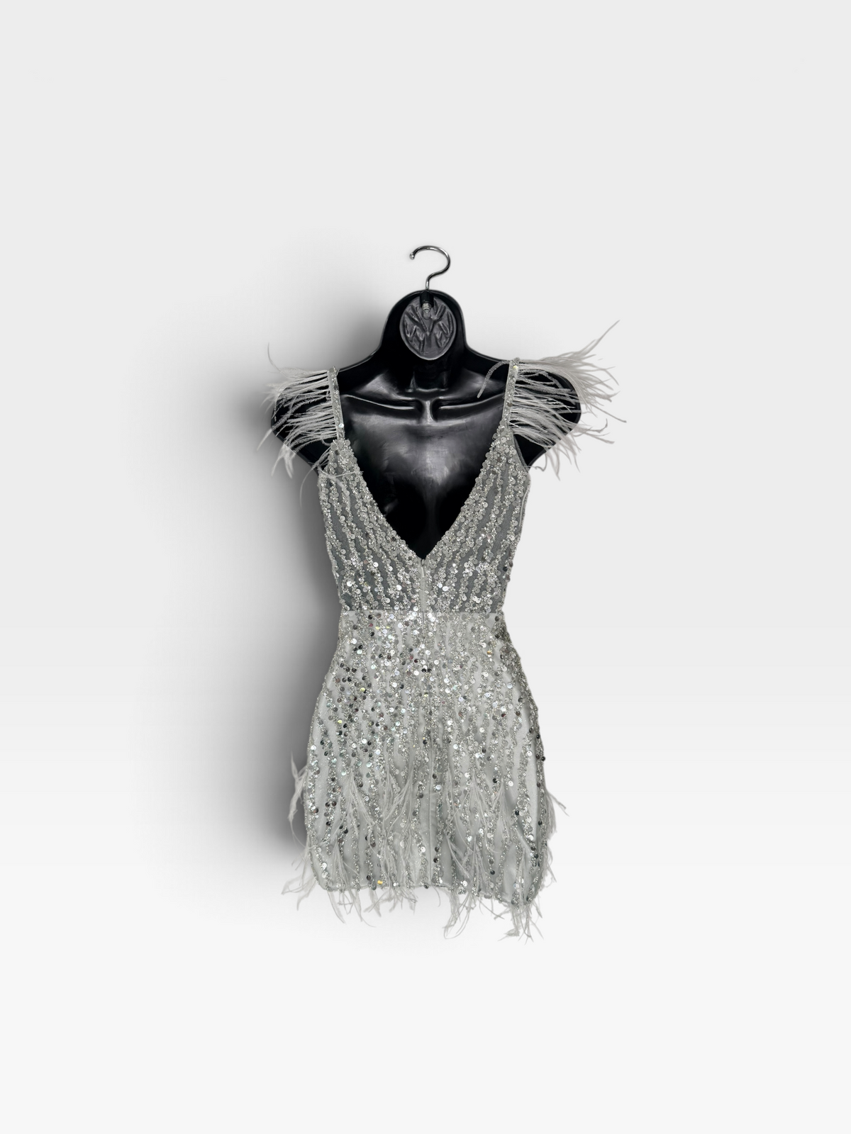 SILVER SEQUIN GB DRESS (ORG. $269) 1