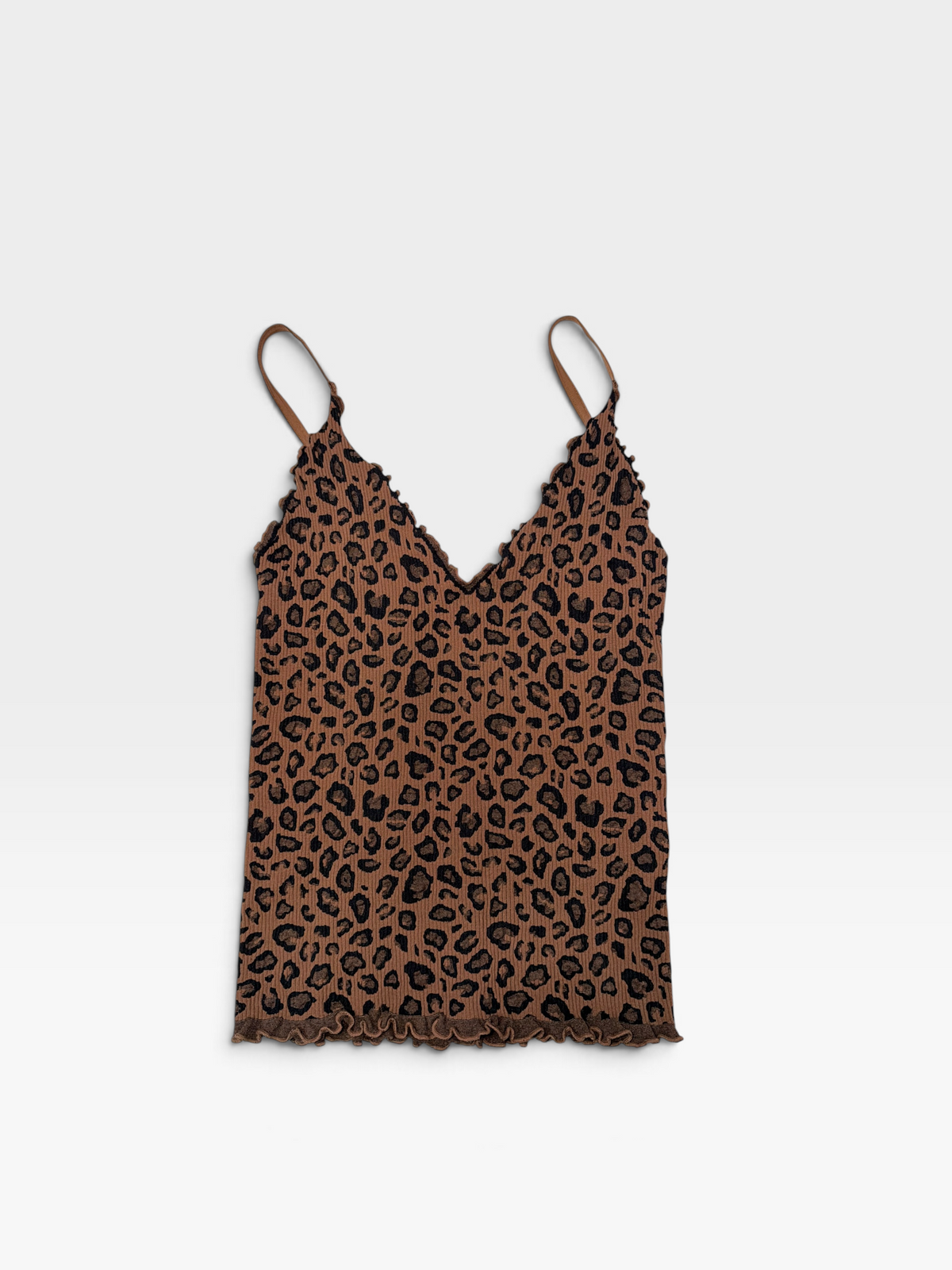 LEOPARD PRINT FREE PEOPLE TANK (NWT $38) M-L