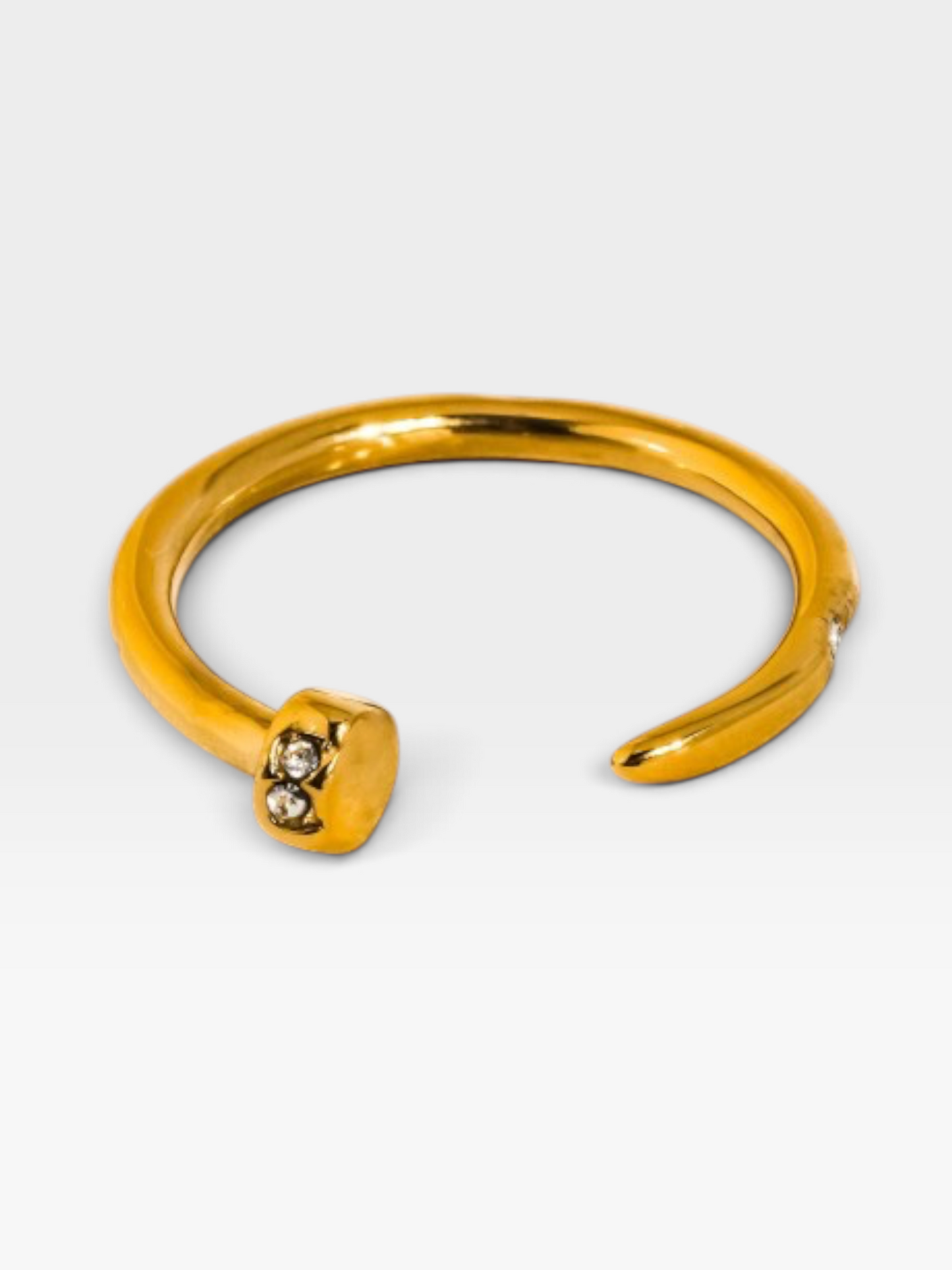 18K GOLD NON TARNISH WRAP AROUND NAIL RING (7)