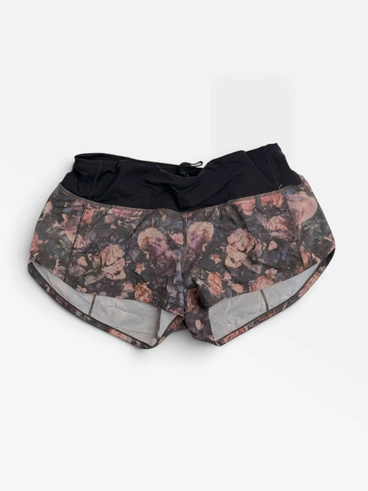 ROSE LULULEMON SHORTS 4