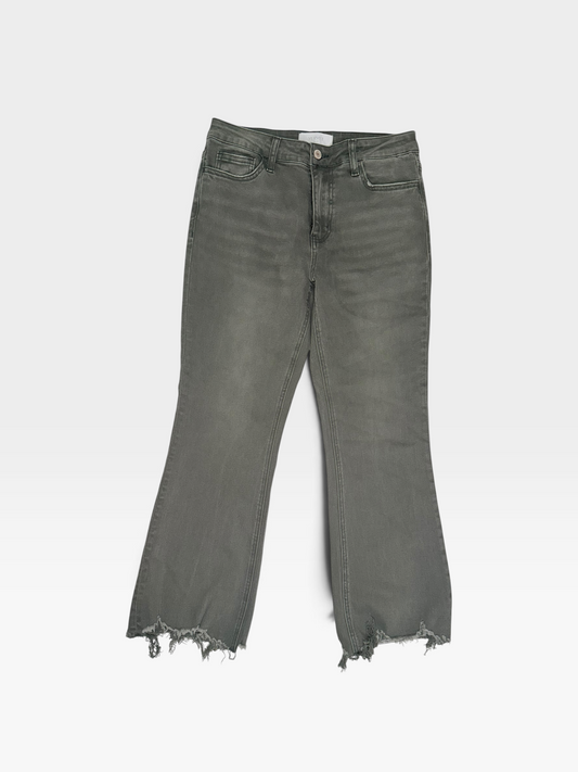 GREEN VERVET PANTS (NWT) 28