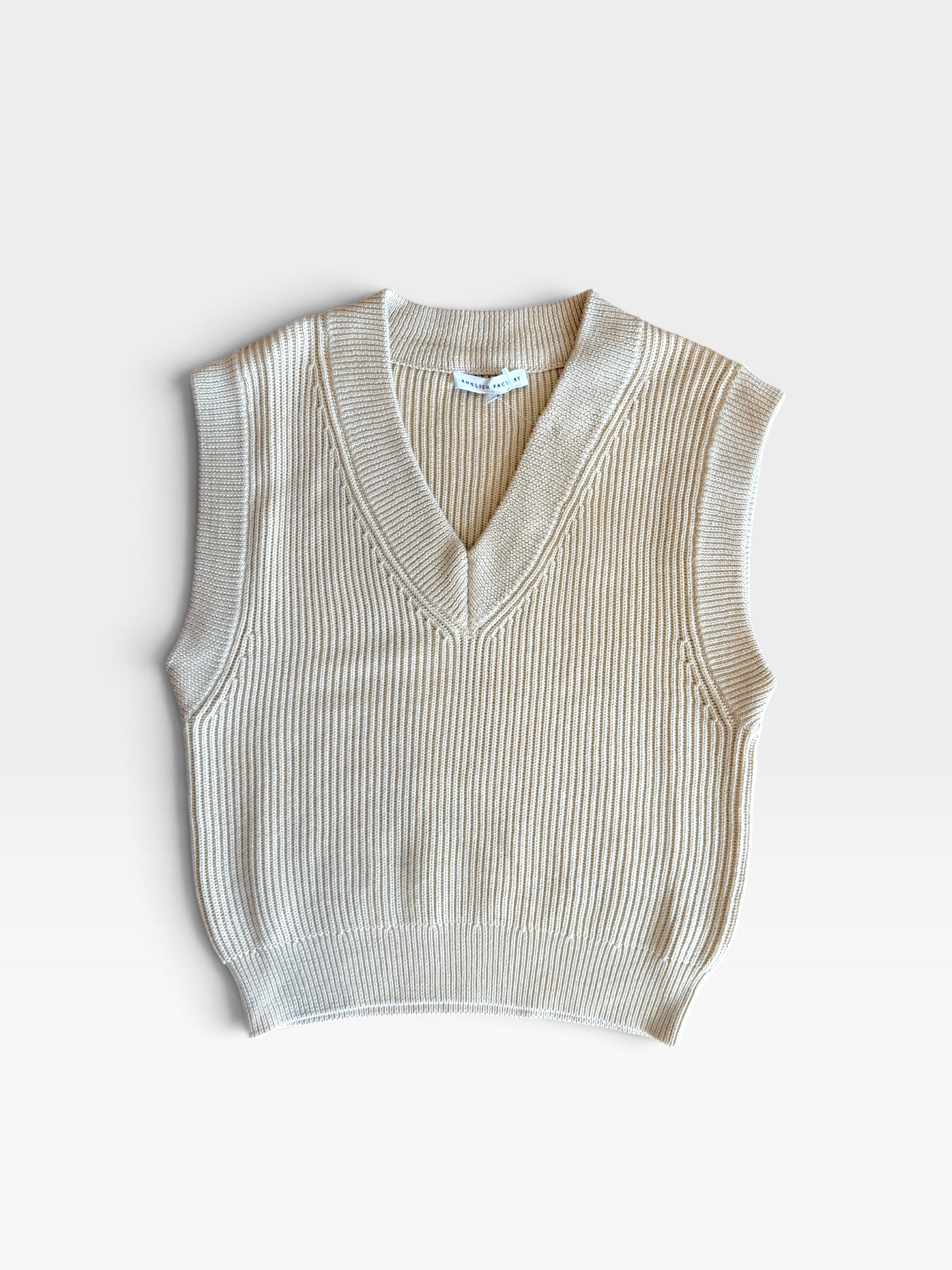 TAN ENGLISH FACTORY VEST S