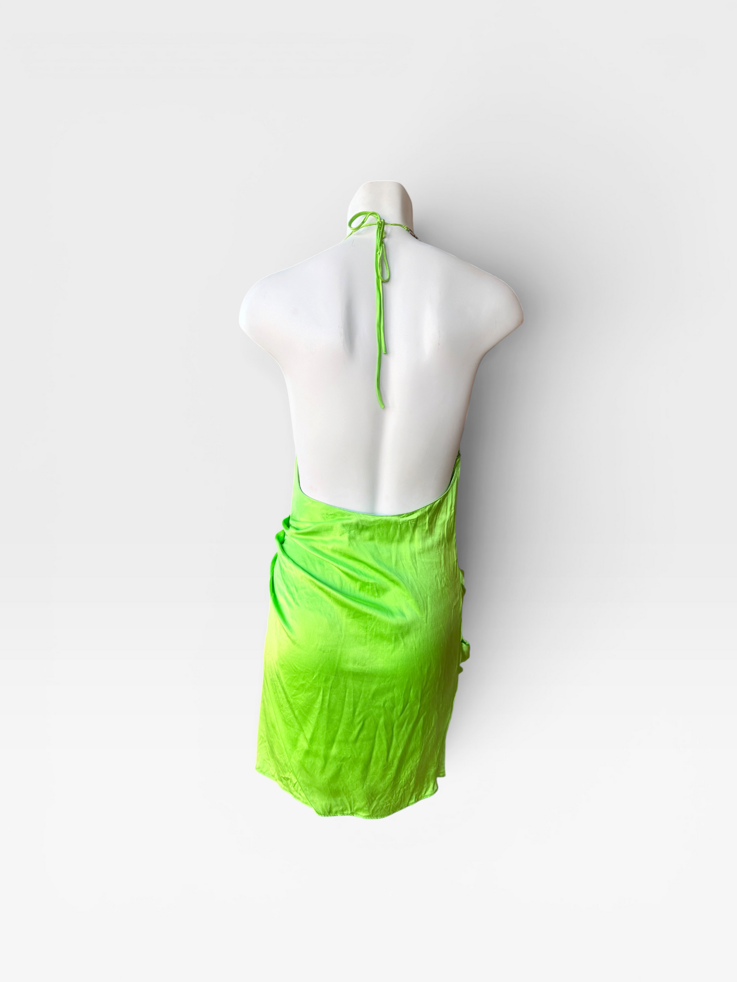 LIME AMANDA UPRICHARD DRESS SMALL