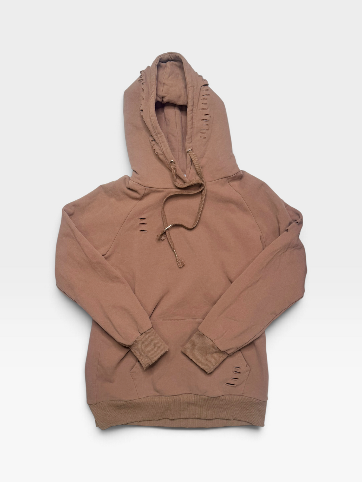 BROWN AIDEN & OAK HOODIE L
