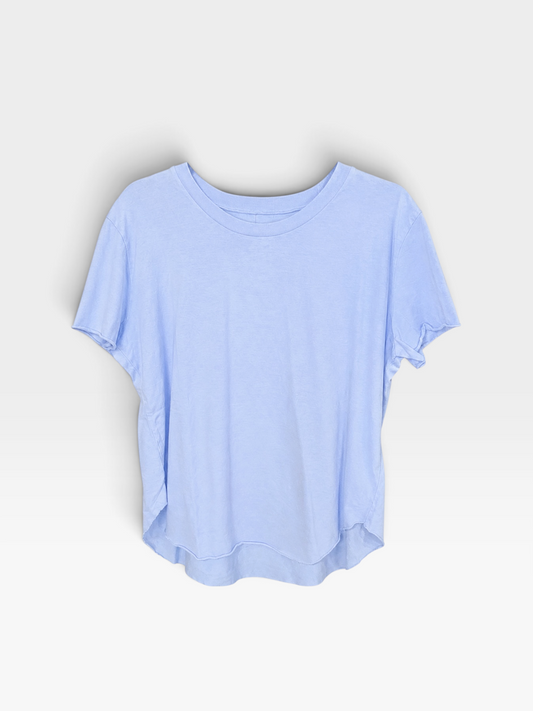LIGHT BLUE FRANK & ELIEEN THEO TEE (NWOT $112) L