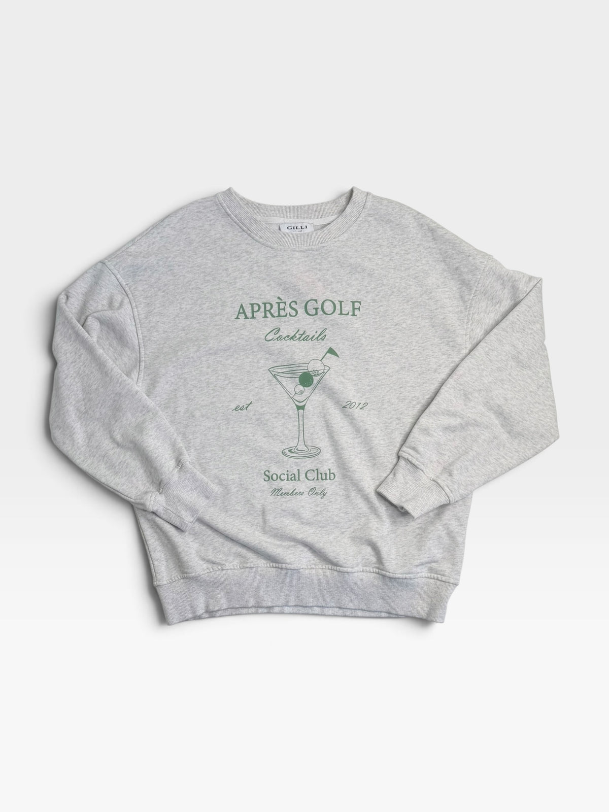 GREY GILLI "APRES GOLD" PULLOVER S