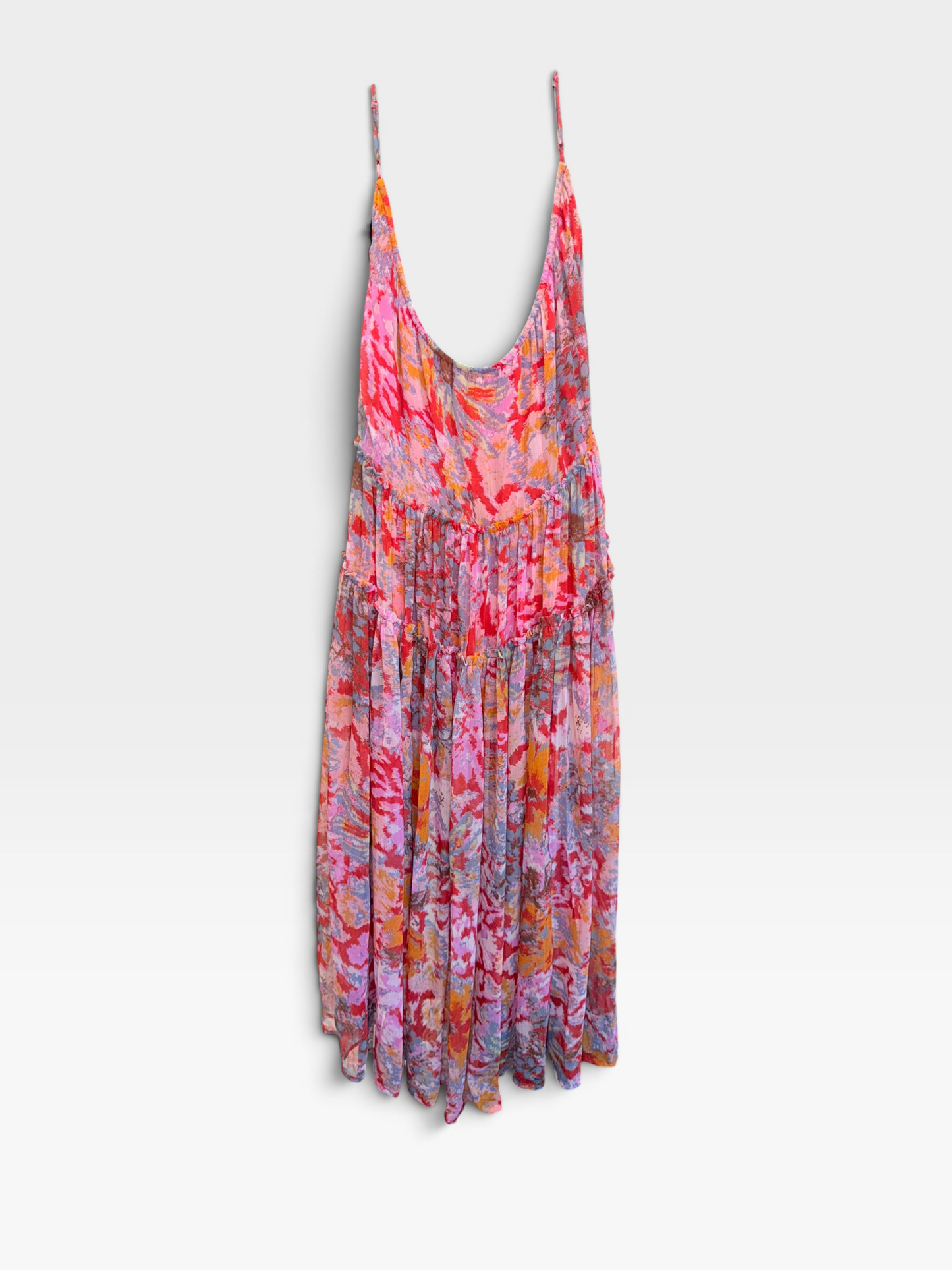 MULTI COLOR FREE PEOPLE DRESS XS