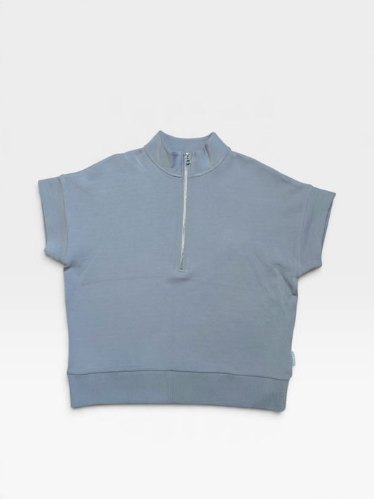 GREY VARLEY DOUBLE SOFT QUARTER ZIP VEST (ORG. $128) | S