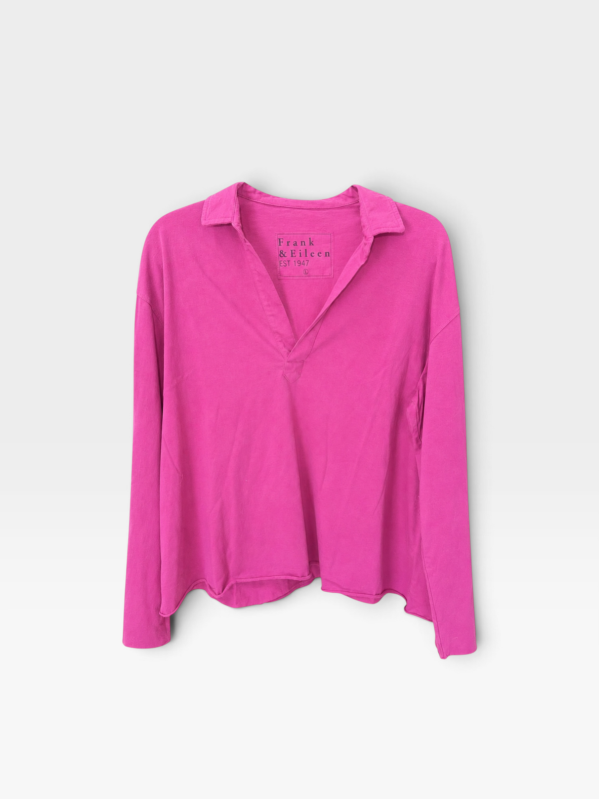 PINK "FRANK & EILEEN" PATRICK HENLEY (NWOT $168) L
