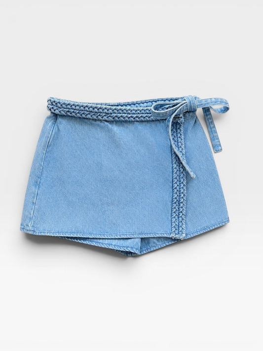 DENIM LULUS SKORT M