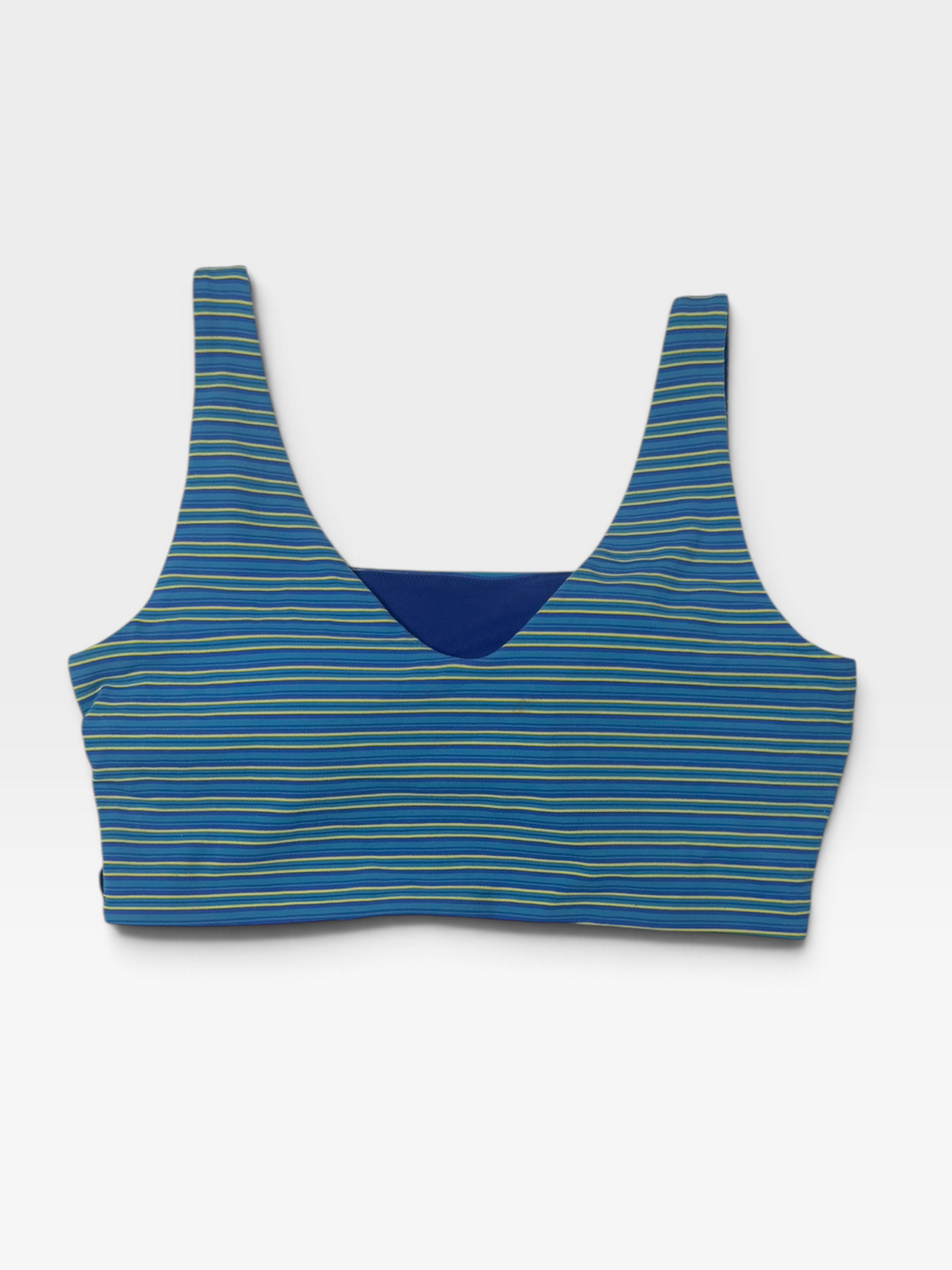 BLUE STRIPE LULULEMON BRA L/XL