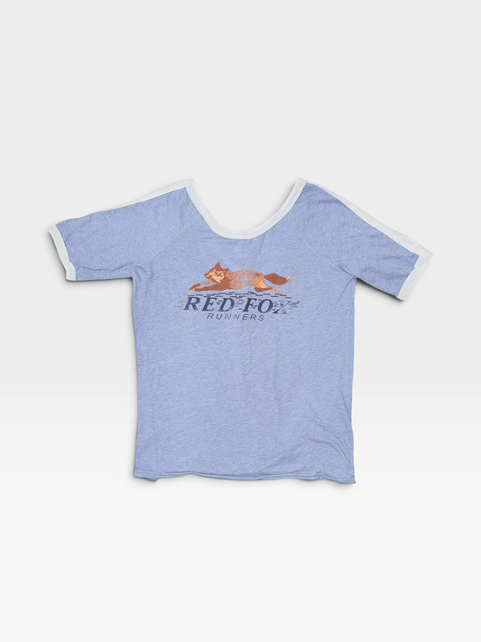 BLUE GRAPHIC FREE PEOPLE TOP M
