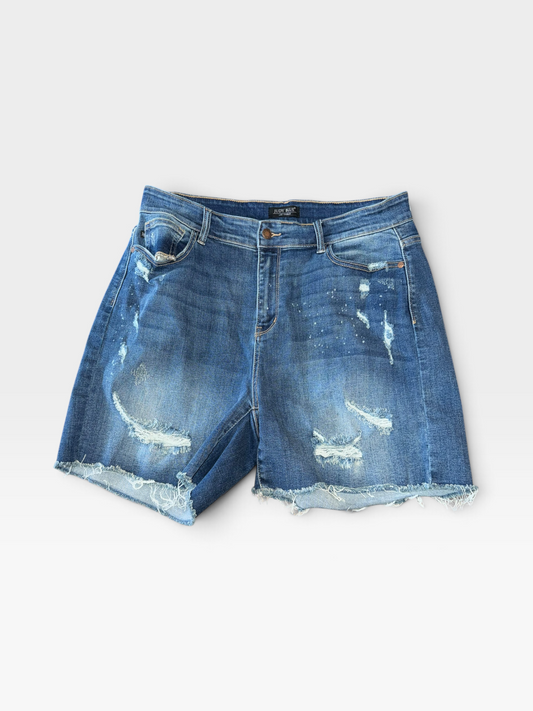 DENIM JUDY BLUE SHORTS 3X