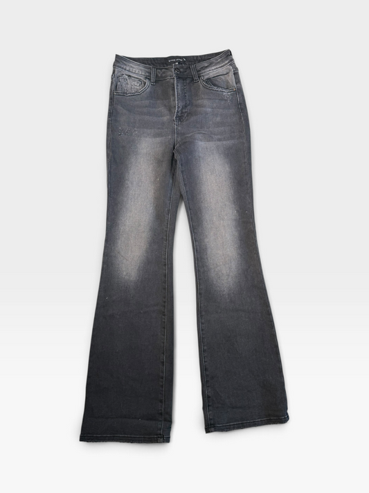 BLACK RISEN PANTS 28