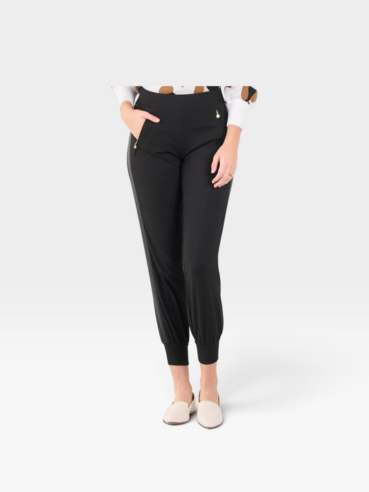 BLACK PONTE EMILY MCCARTHY JOGGERS (ORG. $188) M