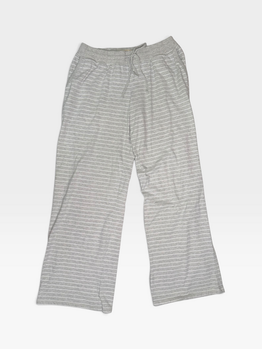 GREY/WHITE HOLLISTER PANTS M