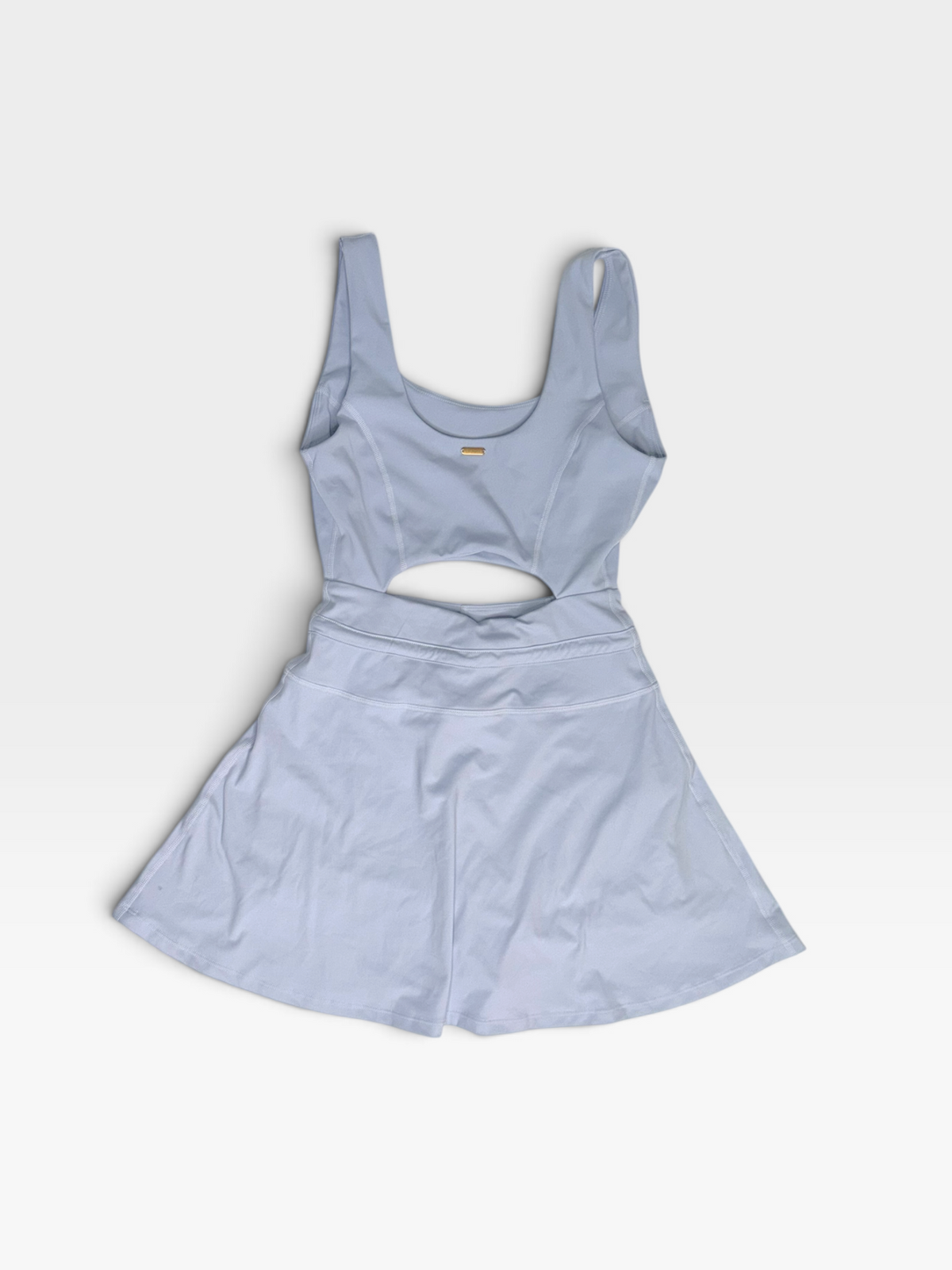 LIGHT BLUE L SPACE DRESS (NWT $150) S