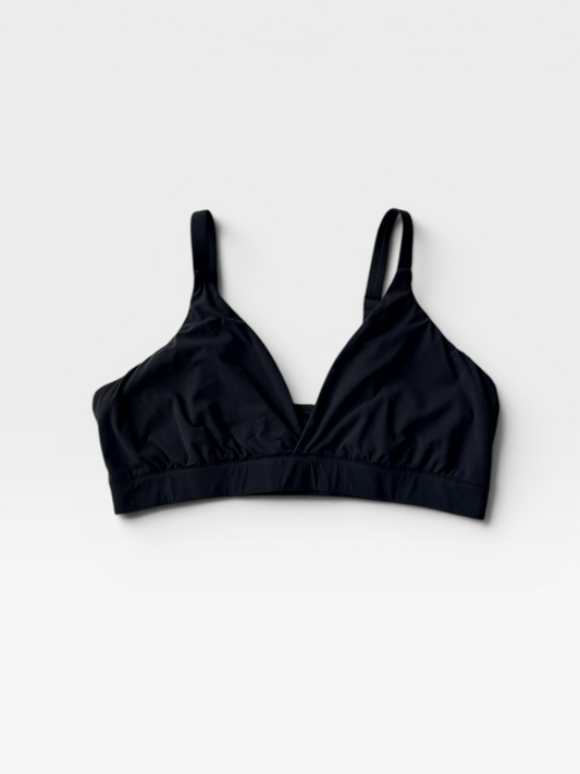 BLACK SKIMS BRA 3X