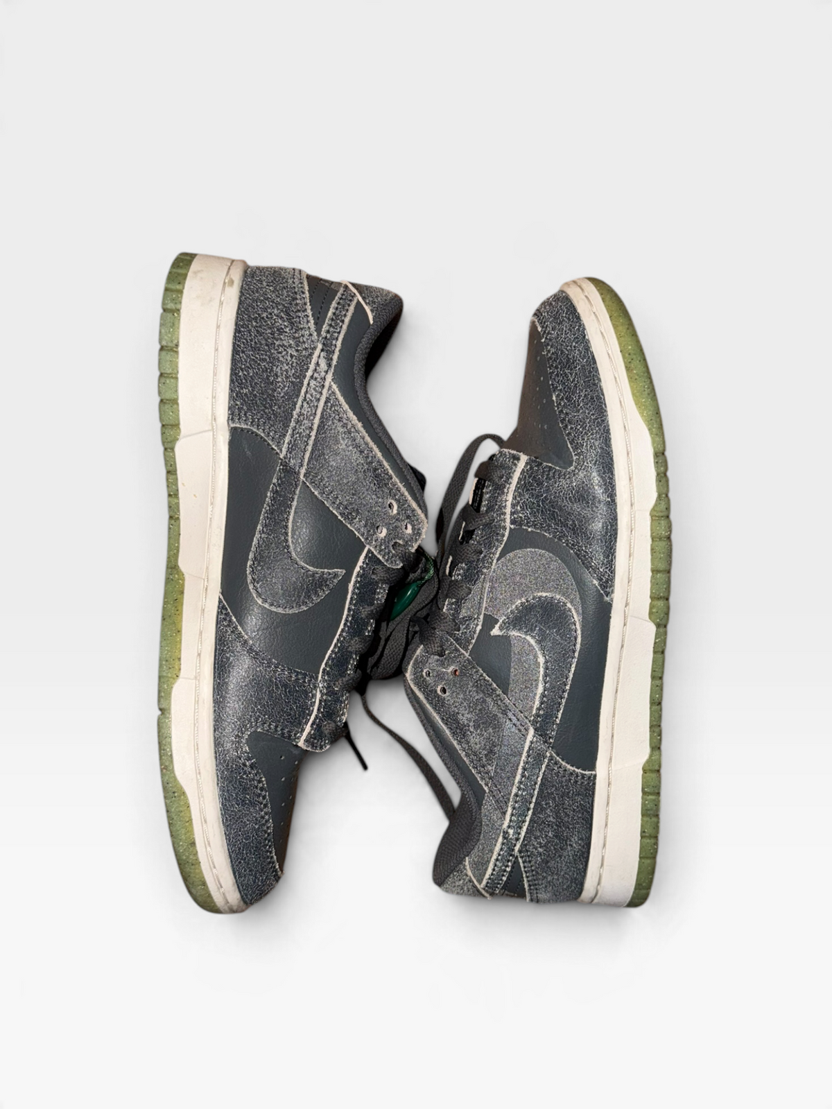 GREY NIKE DUNK LOW RETRO SHOES 9