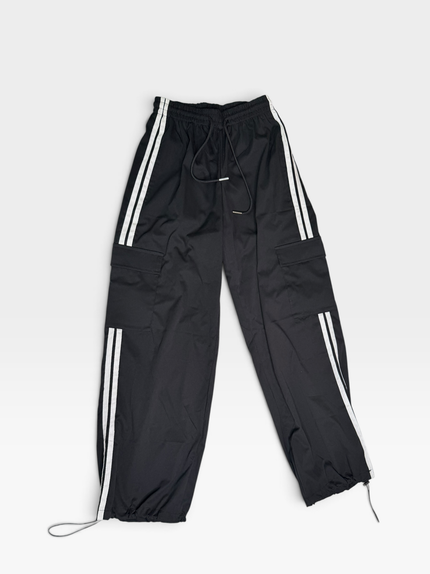 BLACK/WHITE JOGGERS S
