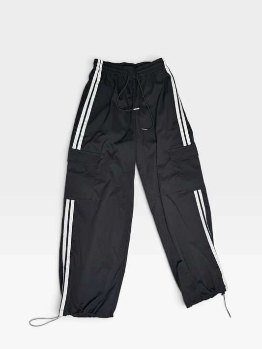BLACK/WHITE JOGGERS S