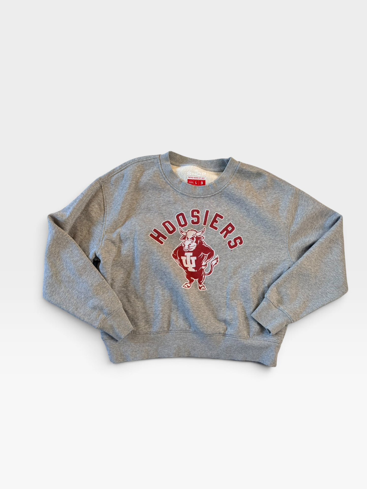 GREY HOOSIERS THE SHOP SWAETSHIRT L