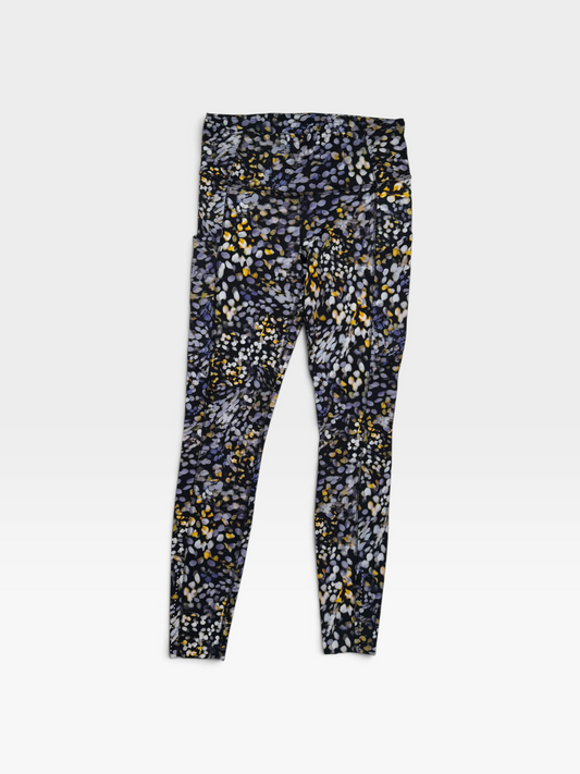 BLACK/MULTI LULULEMON LEGGINGS (NWT) 8